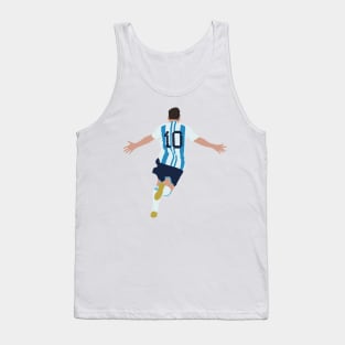 Lionel Messi minimalist illustration Tank Top